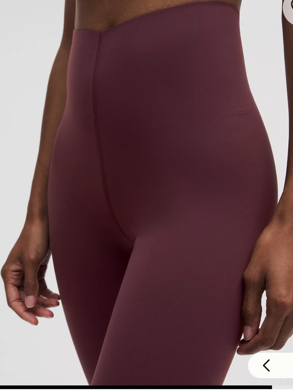 Lululemon Glow Up “super high rise” tight 28”